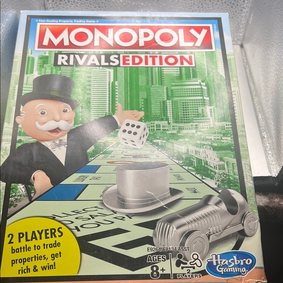 Hasbro Other - Hasbro Monopoly Rivals Edition Game - Red, Green, Black